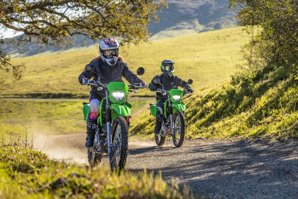 Kawasaki KLX230 dual sport motorcycle